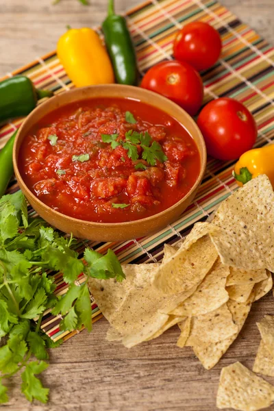 Kırmızı salsa — Stok fotoğraf