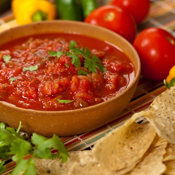 Kırmızı salsa — Stok fotoğraf