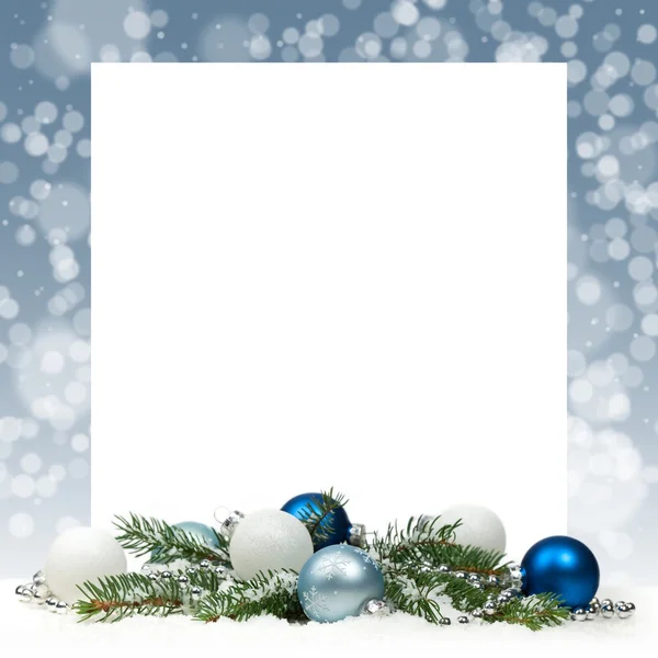 Christmas card. Christmas Decorations. — Stock Photo, Image