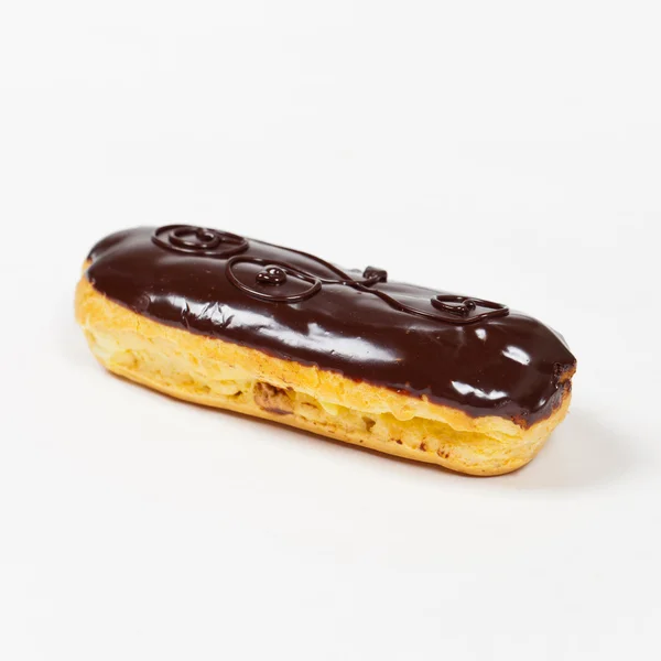 Sobremesa eclair chocolate — Fotografia de Stock