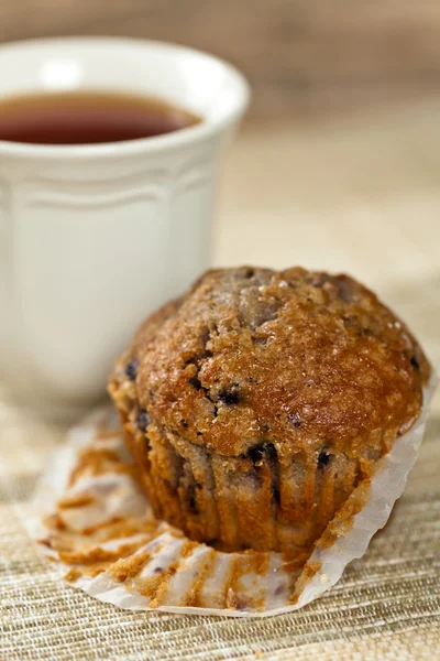 Borůvkový muffin — Stock fotografie