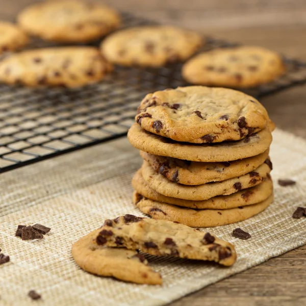 Chocolate chip cookies Stock Picture