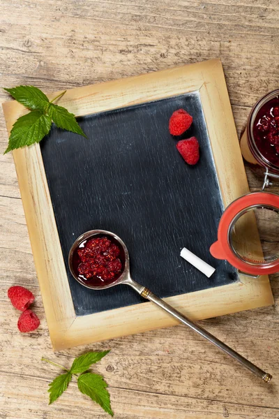 Raspberries Jam — Stock Photo, Image