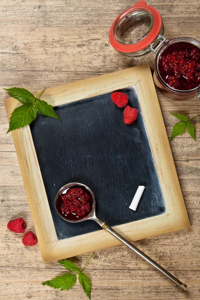 Raspberries Jam — Stock Photo, Image