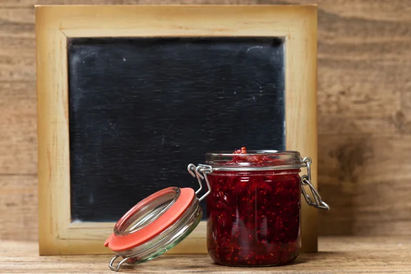 Raspberries Jam — Stock Photo, Image