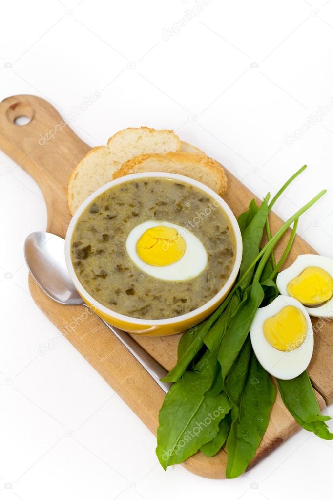 Sorrel soup