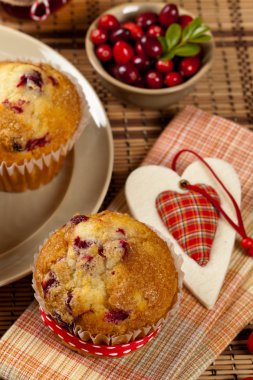 Yabanmersini muffins