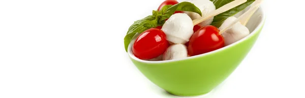 Caprese salad on a sticks — Stock Photo, Image