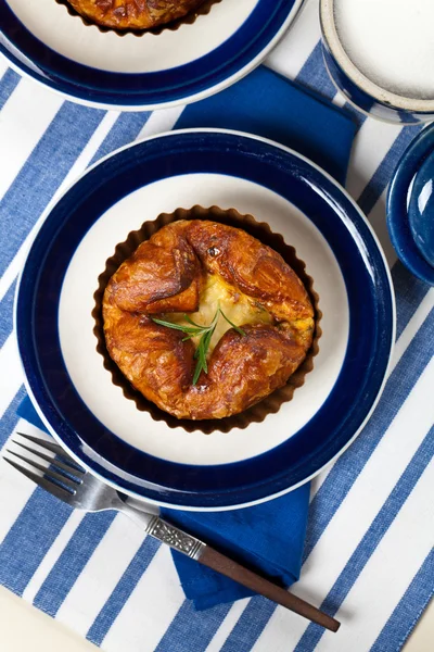 Soufflé de huevo al horno —  Fotos de Stock