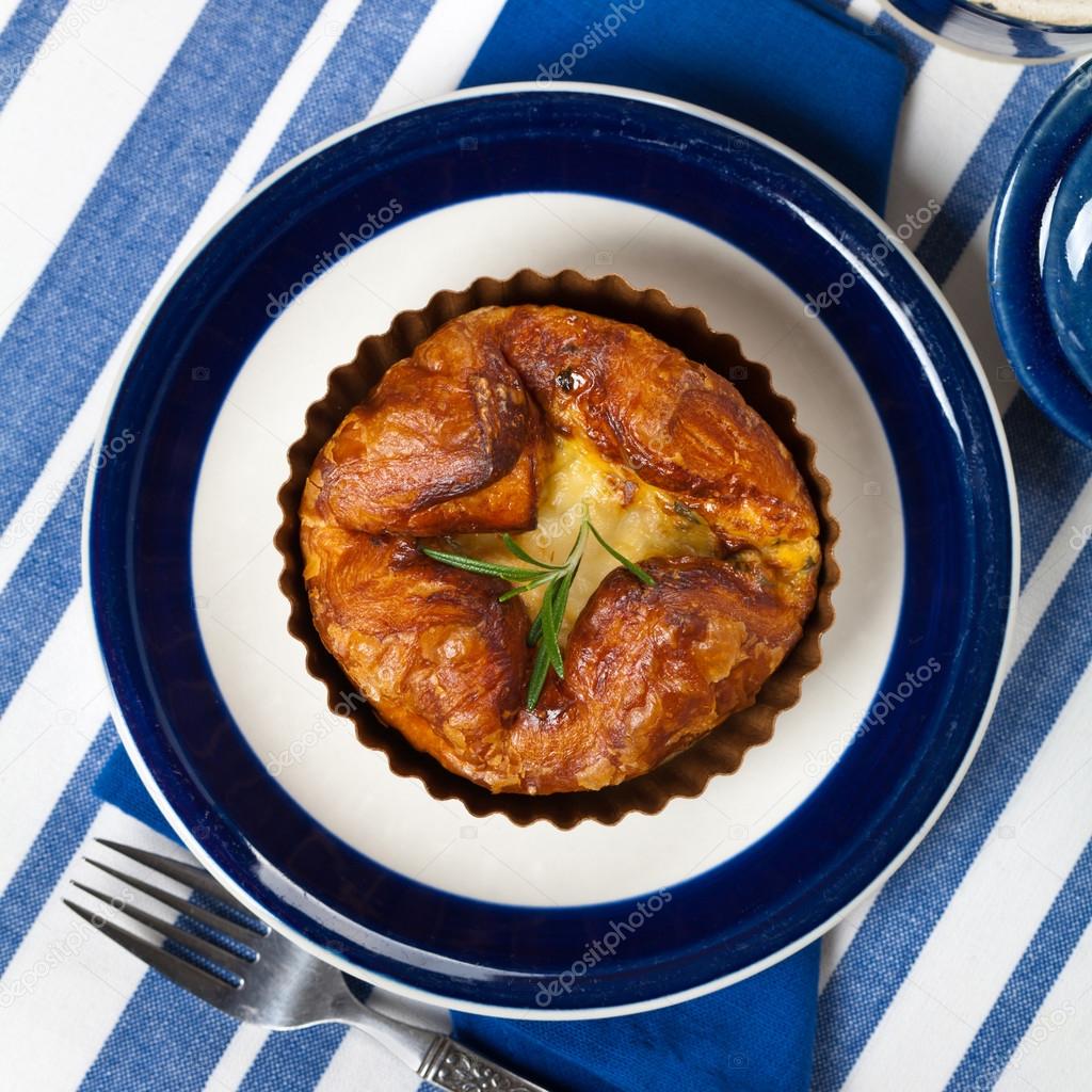 Baked Egg Souffle — Stock Photo © alisafarov #59918981