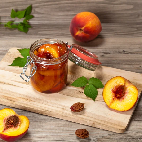 Peach Jam — Stock Photo, Image