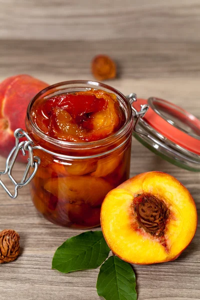 Peach Jam — Stock Photo, Image