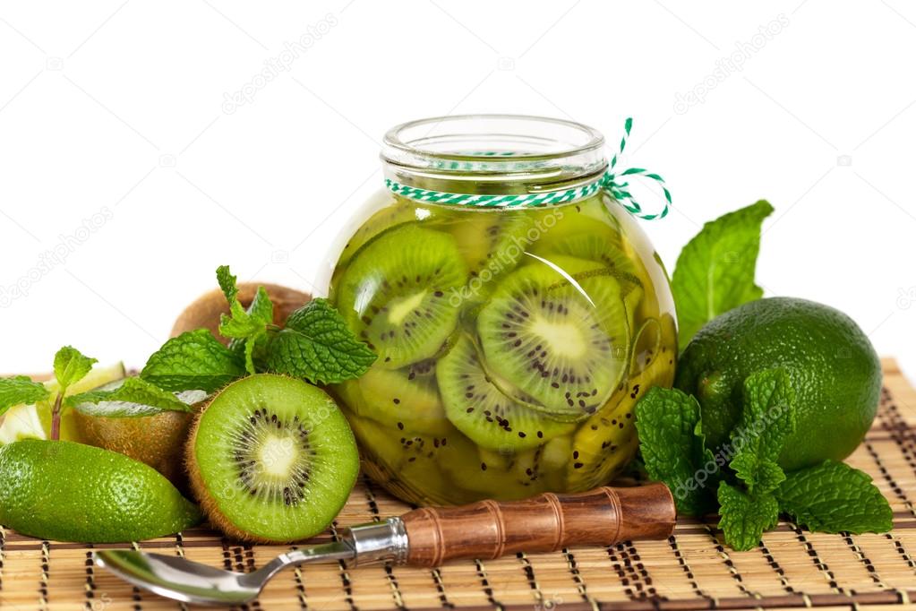Delicious Kiwi Jam Stock Photo By ©alisafarov 60600905