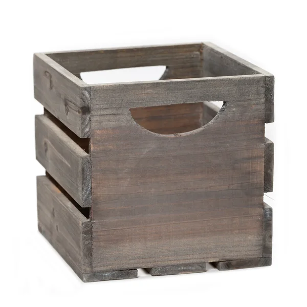 Caixa de madeira para o seu produto — Fotografia de Stock