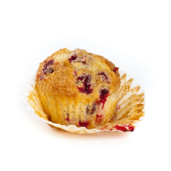 Muffiny s brusinkovým — Stock fotografie