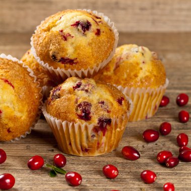 çörekler cranberry ile