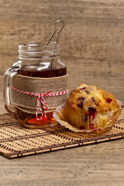 Muffins with cranberry — Stock Photo, Image