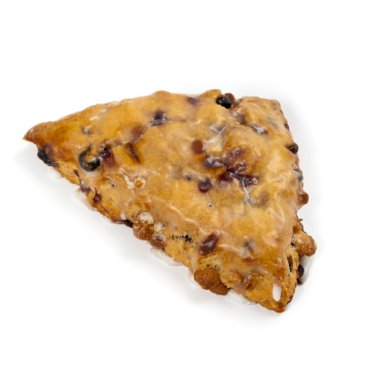 Berry çörekler limon sır ile