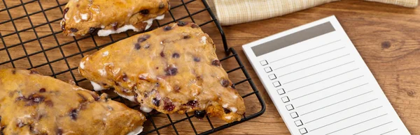 Blueberry Scones — Stock Photo, Image