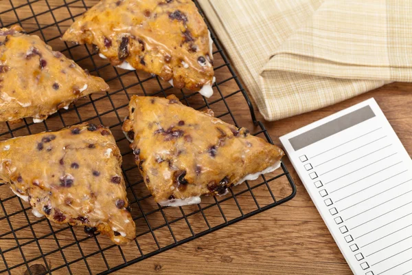 Blueberry Scones — Stock Photo, Image