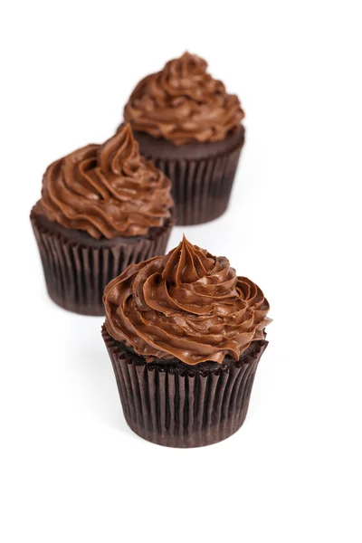 Choklad cupcakes — Stockfoto