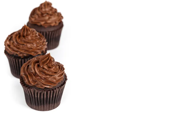 Chocolate Cupcakes — Stock Photo, Image