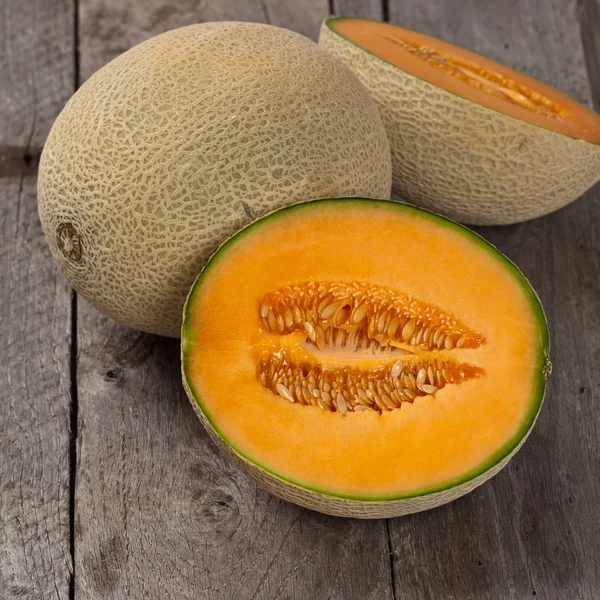 Melões cantaloupe — Fotografia de Stock