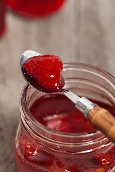 Mermelada de fresa — Foto de Stock