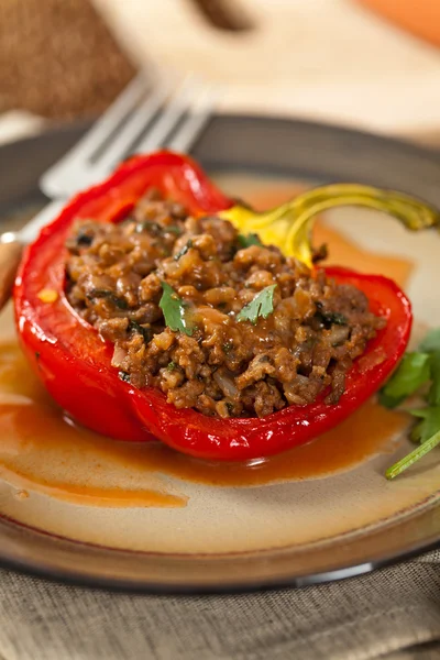 Stuffed peppers with meat — Stock Photo, Image