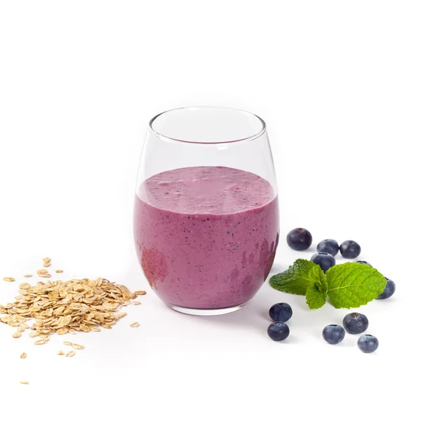 Blaubeer-Smoothie — Stockfoto