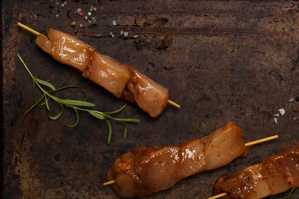 Carne de frango crua — Fotografia de Stock