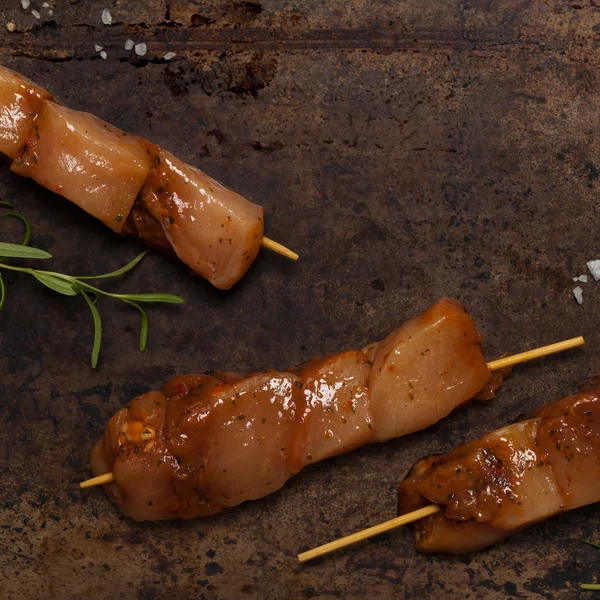 Carne de frango crua — Fotografia de Stock