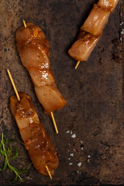 Carne de frango crua — Fotografia de Stock