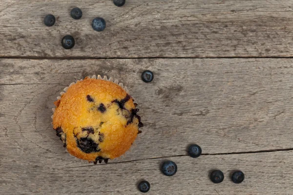 美味的自制蓝莓松饼 — 图库照片
