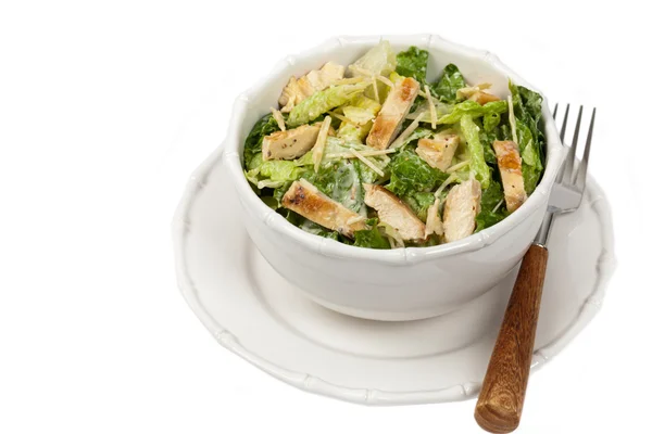 Куриный салат Цезарь — стоковое фото