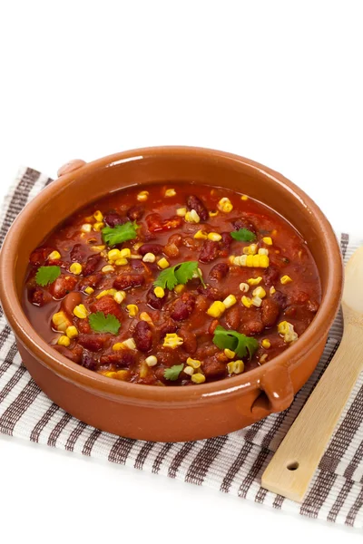 Zupa jarzynowa Chili — Zdjęcie stockowe