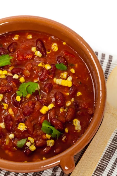 Zuppa di verdure Chili — Foto Stock