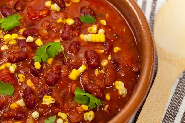 Grönsakssoppa Chili — Stockfoto