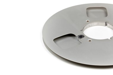 Vintage açık Metal makaralı teyp bobin