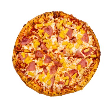 Ev yapımı Pizza izole