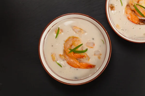 Shrimp Cream Soup — Stock Photo, Image