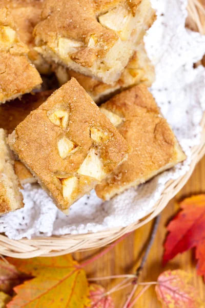 Apfelkuchen — Stockfoto