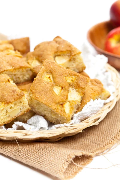 Apfelkuchen — Stockfoto