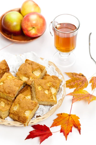 Torta de maçã — Fotografia de Stock