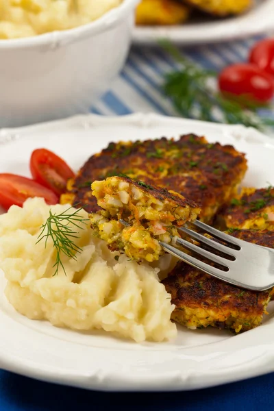 Krabbenkuchen — Stockfoto