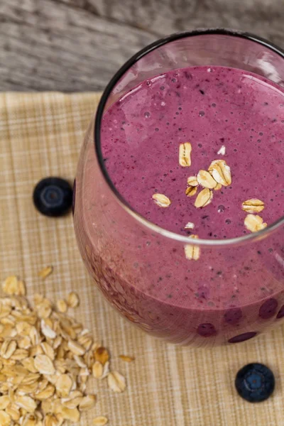 Bosbessen Smoothie — Stockfoto