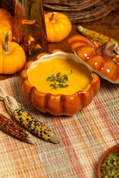 Sopa de calabaza asada —  Fotos de Stock