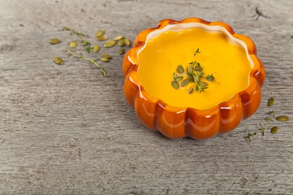 Roasted Pumpkin Soup — Stock Photo, Image