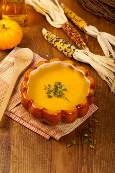 Roasted Pumpkin Soup — Stock Photo, Image