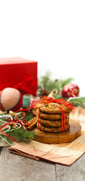 Hausgemachte Weihnachtsplätzchen — Stockfoto